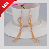 S-Shaped Tassel Earrings