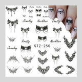 Water Nail Art Sticker