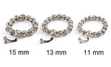 Ancient Silver Prayer Beads Bracelet
