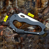 5 in 1 Aluminum Climbing Carabiner