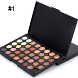 Professional Smoky Matte Eye Shadow Glitter Palette