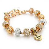 I Love You Heart Bracelet