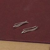 Modern Leaf Stud Earrings