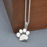Cute Cat/Dog Paw Pendant Necklace