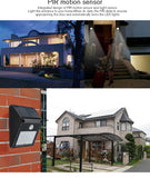 LED Waterproof Solar Wall Light