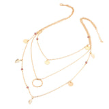 Multi-Layer Leaf Chain Necklace