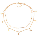 Multi-Layer Leaf Chain Necklace