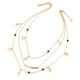 Multi-Layer Leaf Chain Necklace