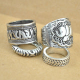 Tibetan Elephant Ring Set