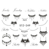 Water Nail Art Sticker