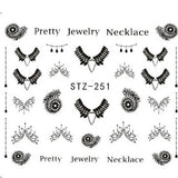 Water Nail Art Sticker