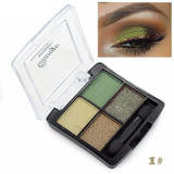 Natural Glitter Eye Shadow Palette