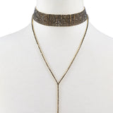 Crystal Choker Necklace