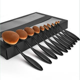 Professional Oval Makeup Brushes