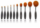 Professional Oval Makeup Brushes