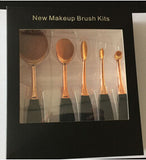 Professional Oval Makeup Brushes
