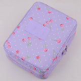 Travel Makeup Bag Organizer