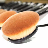 Professional Oval Makeup Brushes